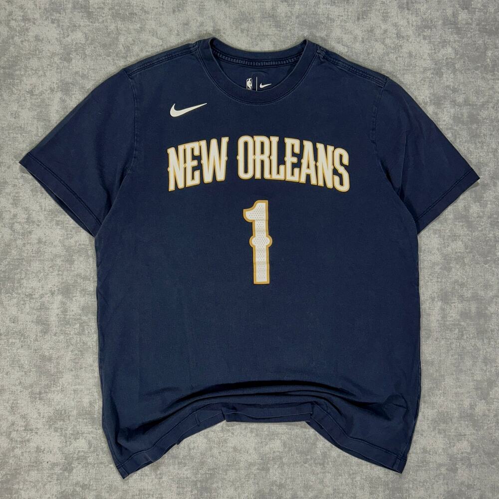 Nike Zion Williamson New Orleans Pelicans sportswear tshirt jersey mens Large